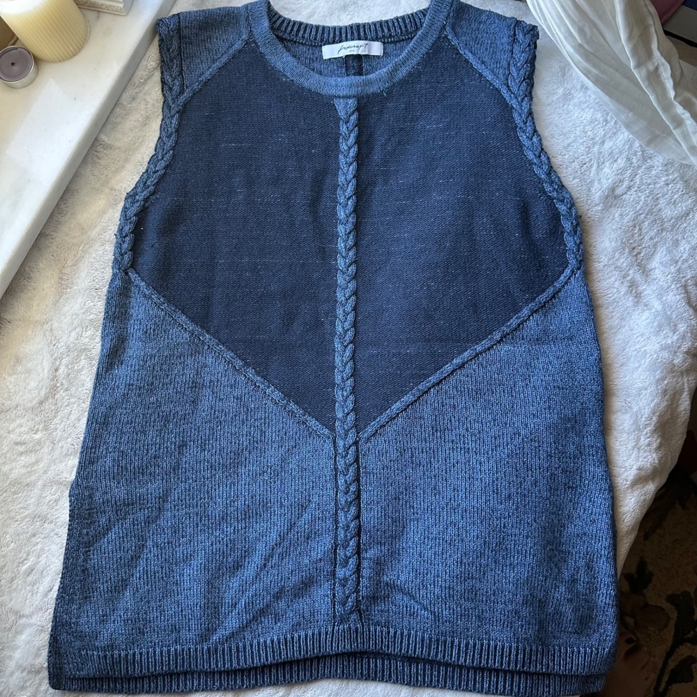 Blue Knit